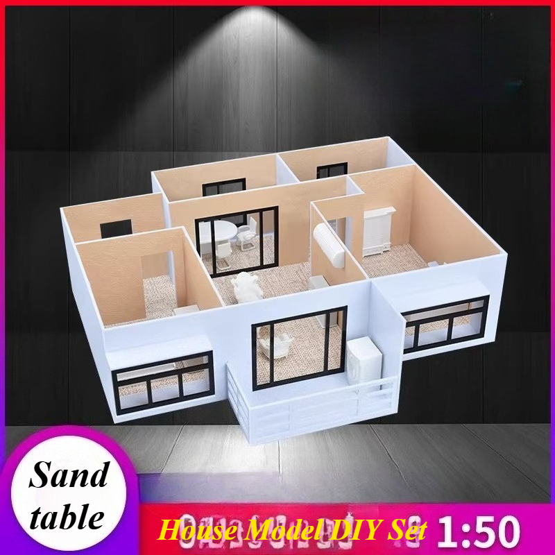 Interior Design Studio - 1:50 Scale Sand Table Diorama Interior
