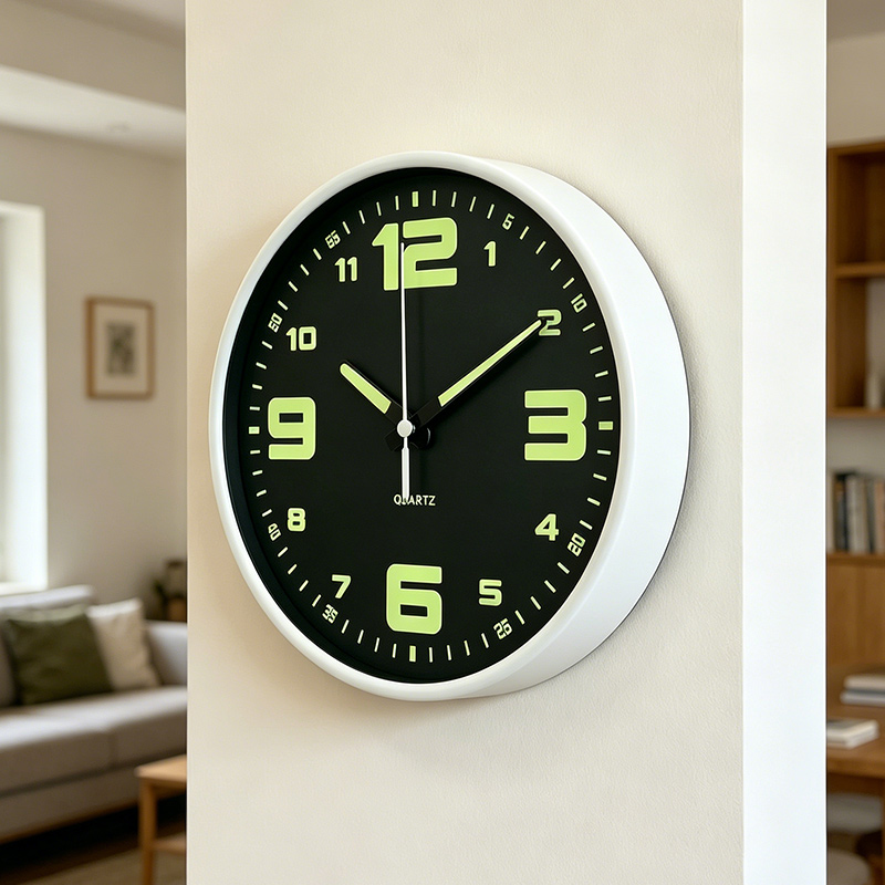 Interior Design Studio - 2026 New Night Glow Wall Clock