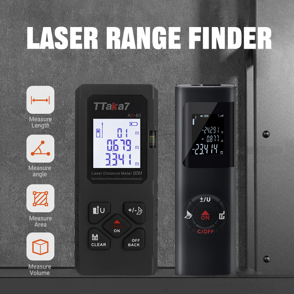 Interior Design And Construction - Construction Laser Measuring Tool 40M/60M Portable