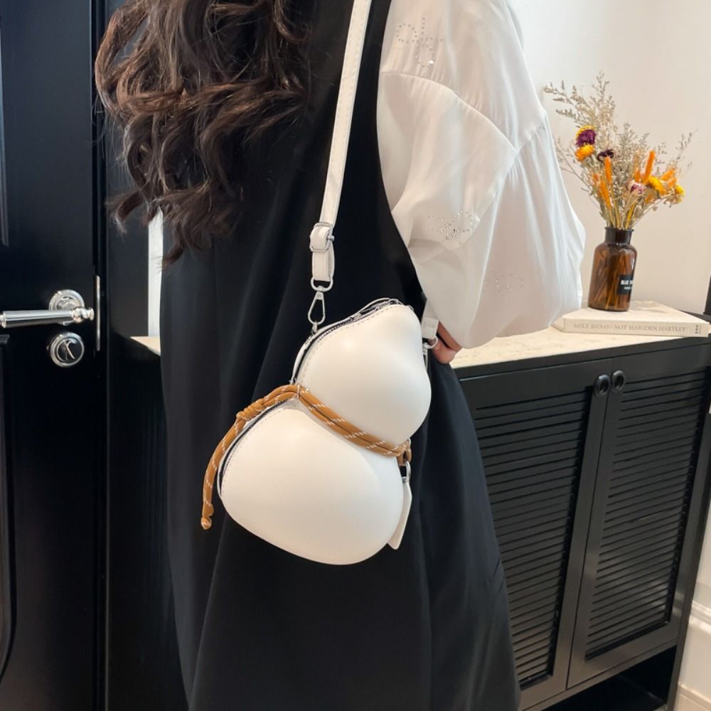 Interior Design Style - Creative Designer Gourd Shoulder Bag Chinese