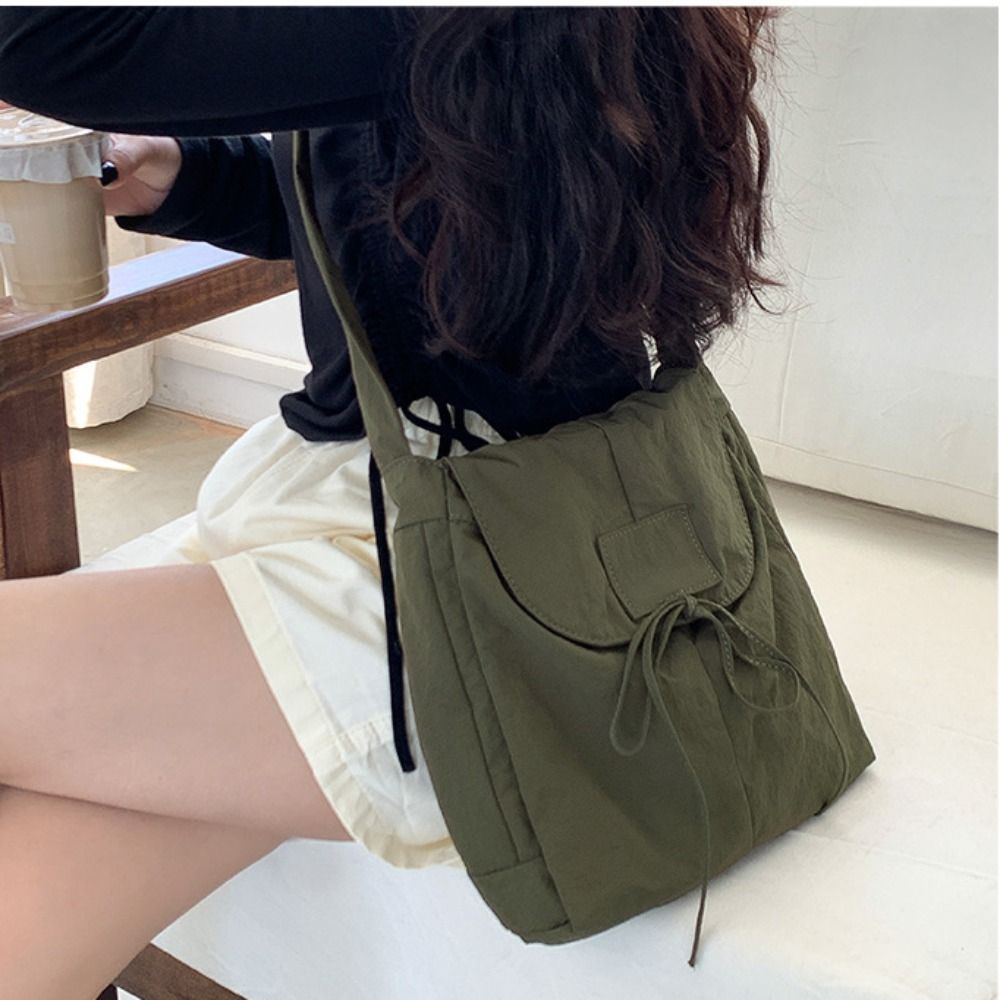 Korean Style Flap Nylon Bow Cr - Interior Design Style 评论和价格