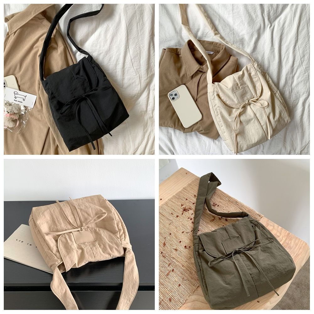 Korean Style Flap Nylon Bow Cr - Interior Design Style 评论和价格