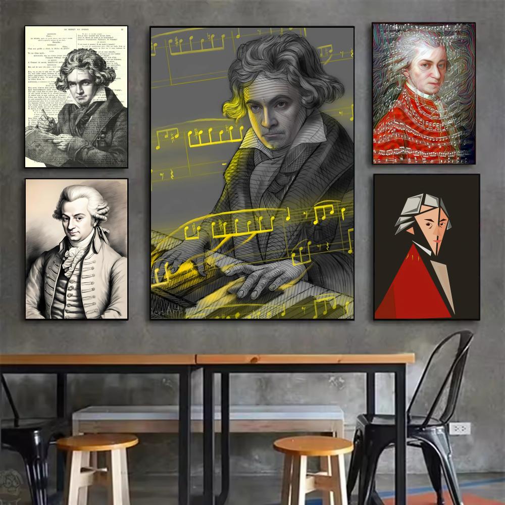 Classic Music M-Mozart Poster  - Interior Design Studio 评论和价格