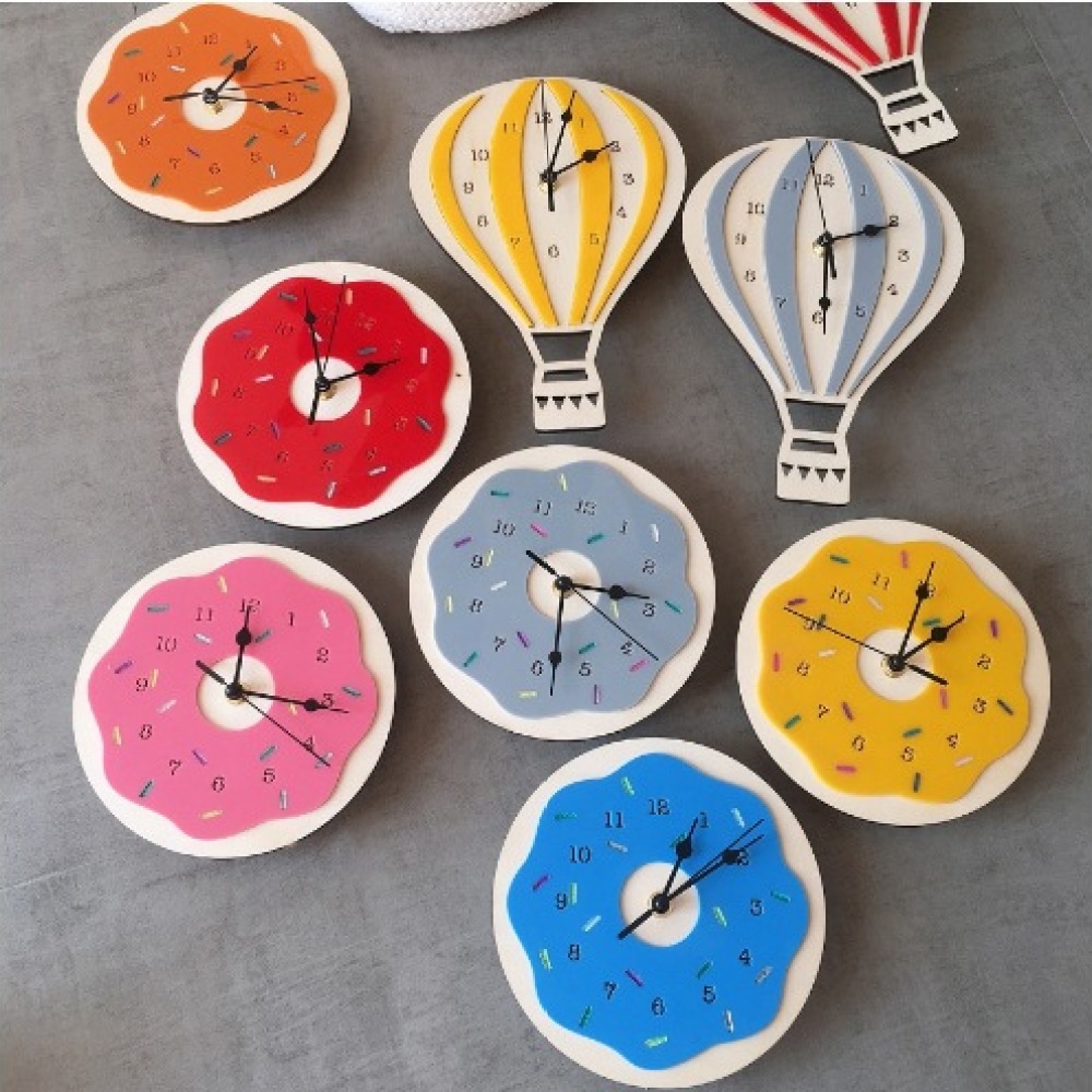 Decorative Wall Clock Cartoon  - Interior Design Scandinavian 评论和价格