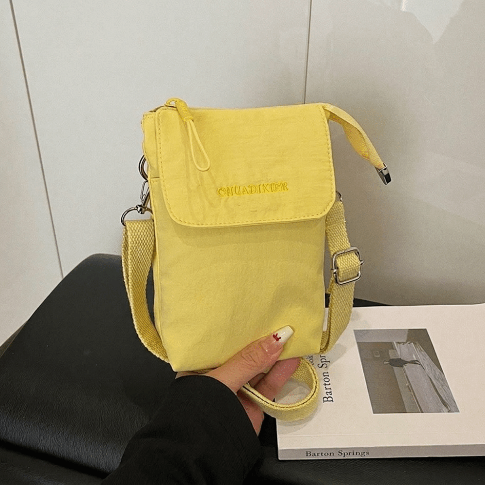 Solid Color Nylon Phone Bag Ul - Interior Design Style 评论和价格