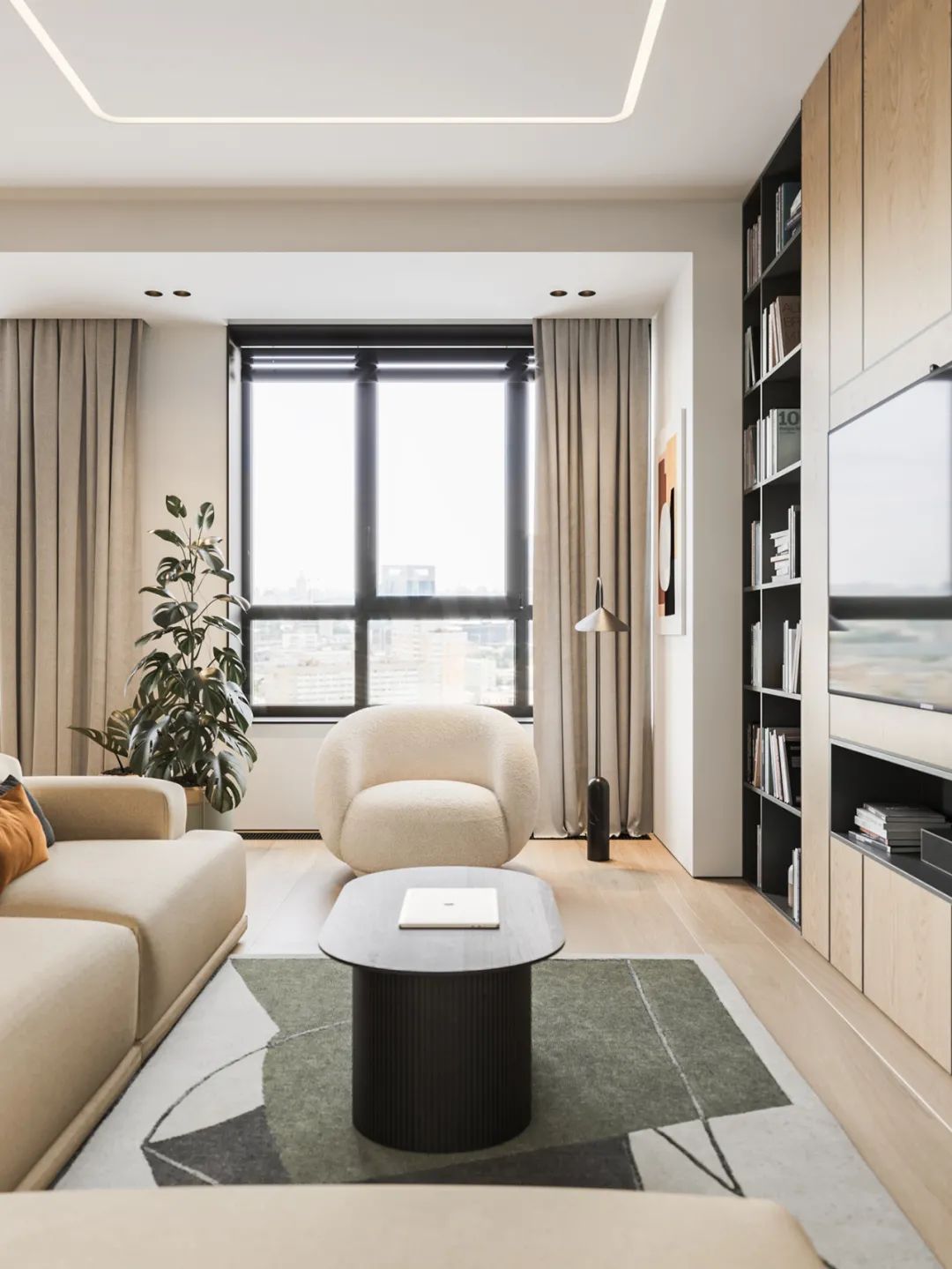 Sanhai Japanese Style Interior - Interior Design Sketch 评论和价格