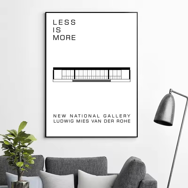 Classic Farnsworth House Bauha - Interior Design Studio 评论和价格