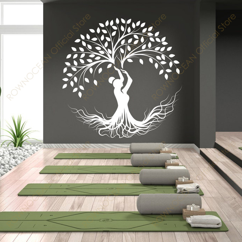 Creative Design Yoga Tree Wall - Interior Design Studio 评论和价格