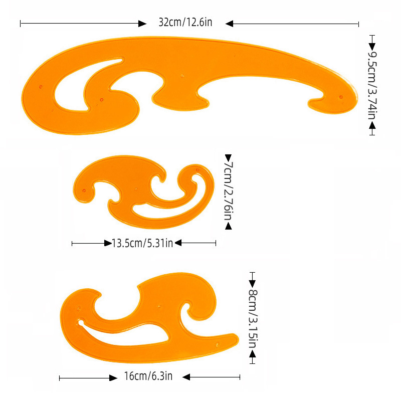 3pcs Curve Board 3-Piece Set S - Interior Design Studio 评论和价格