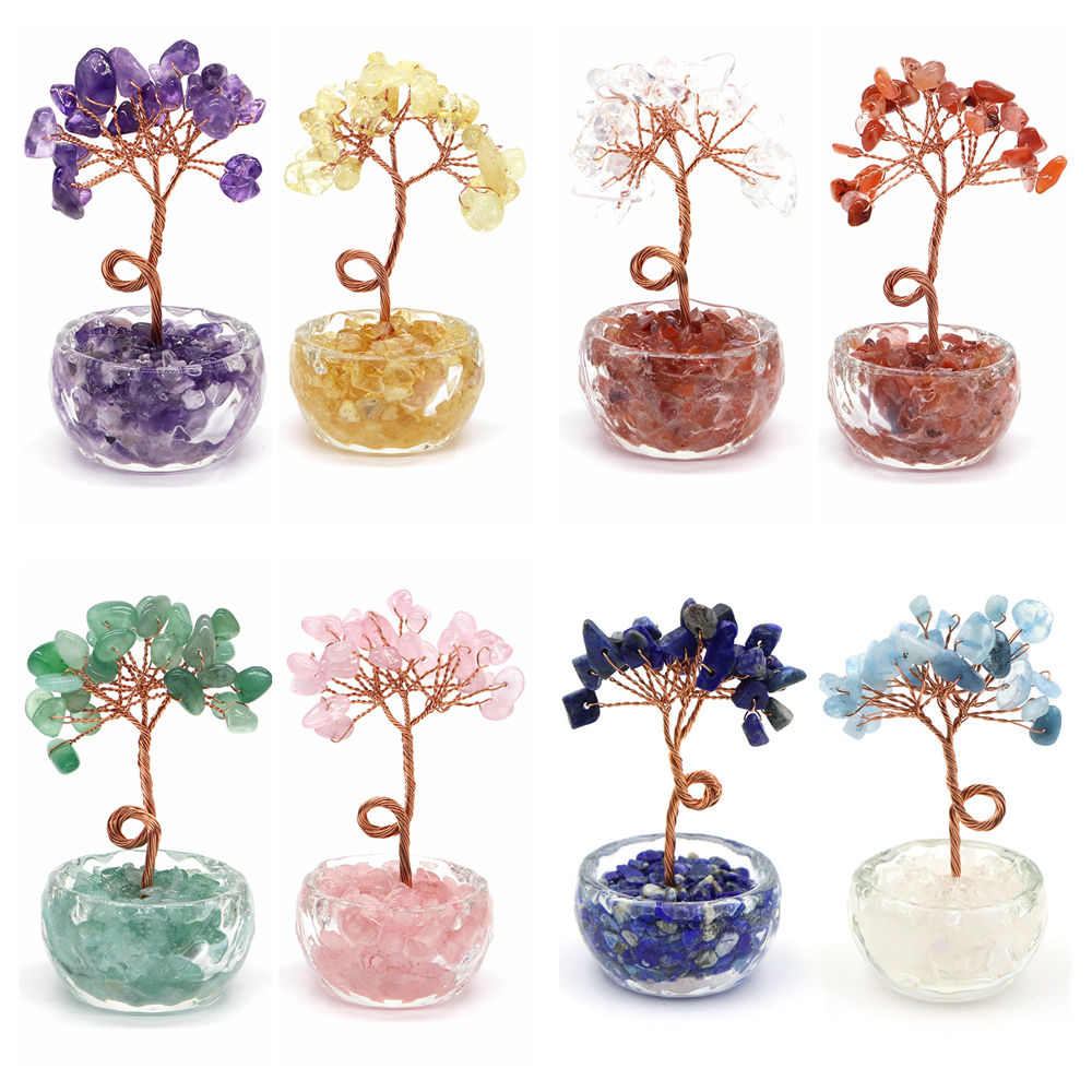 Natural Gemstone Crystal Lucky - Interior Design Office 评论和价格