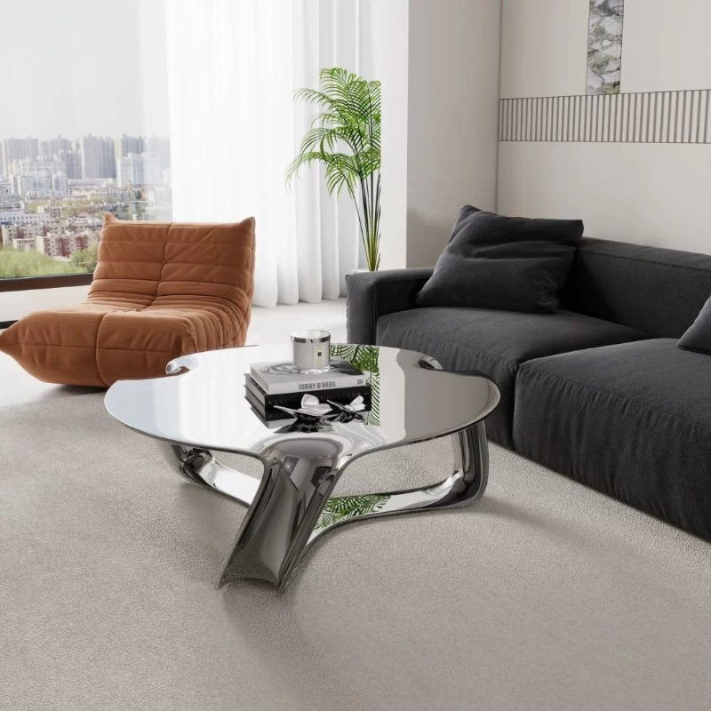 High-End Designer Coffee Table - Interior Design Scandinavian 评论和价格