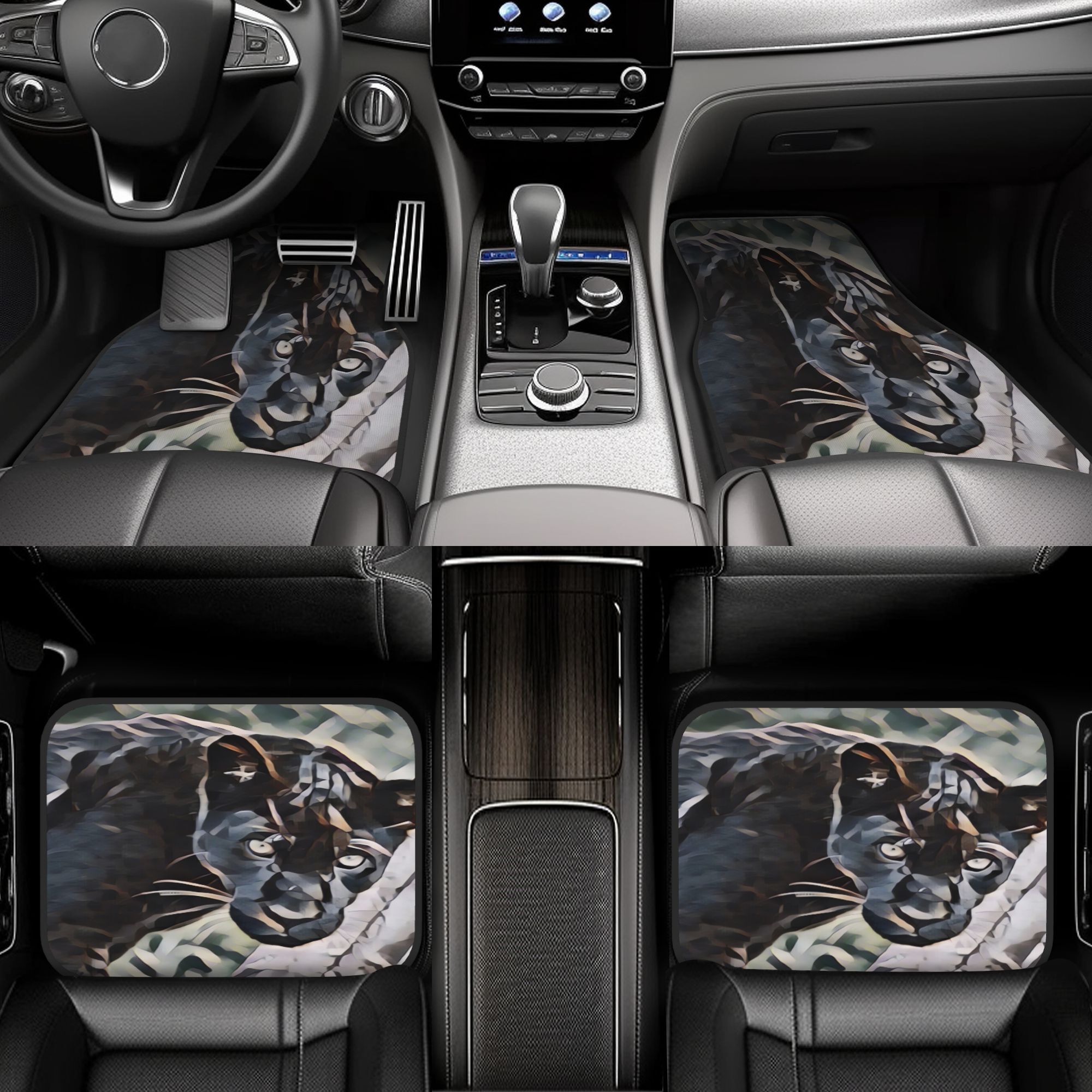 4pcs Black Panther In Studio C - Interior Design Studio 评论和价格