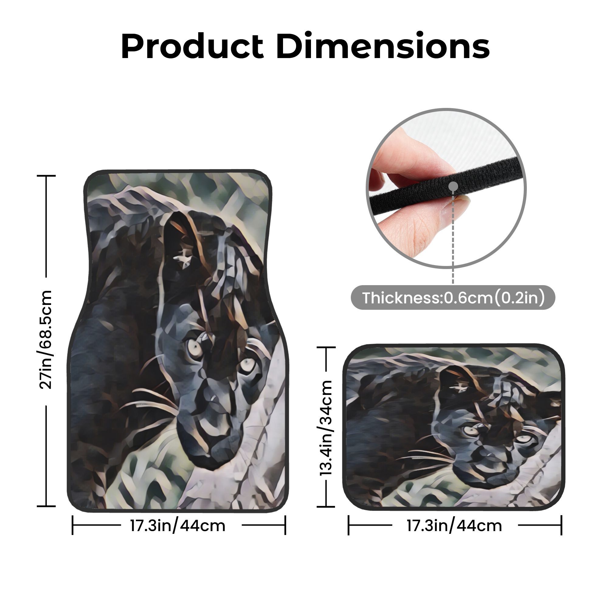 4pcs Black Panther In Studio C - Interior Design Studio 评论和价格