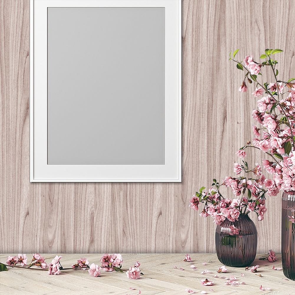 Scandinavian Wood Grain PVC Wa - Interior Design Scandinavian 评论和价格