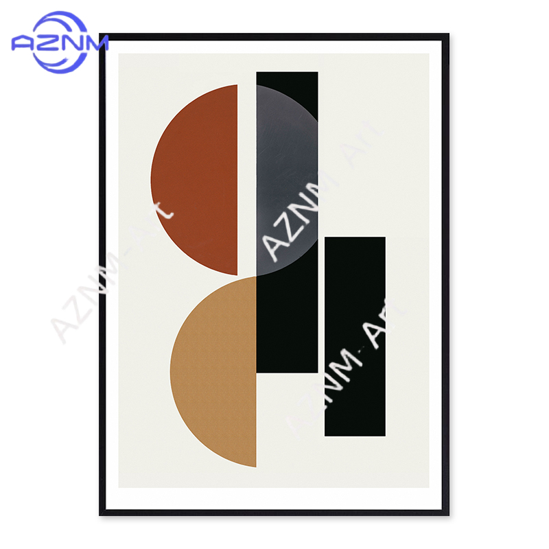 1/2pcs Abstract Geometric Shap - Interior Design Scandinavian 评论和价格