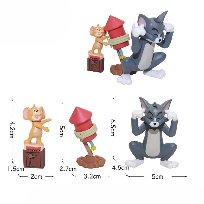 Kawaii Tom Jerry Mini Figure O - Interior Design Office 评论和价格