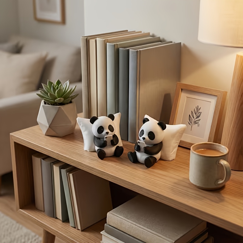 Collectible Panda Figurine, St - Interior Design Studio 评论和价格