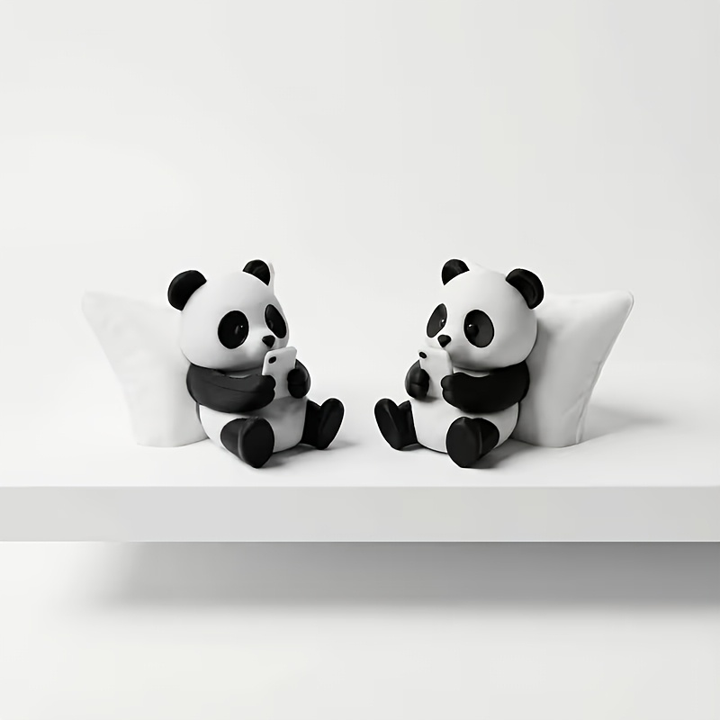 Collectible Panda Figurine, St - Interior Design Studio 评论和价格