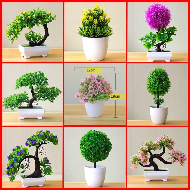 Artificial Small Tree Potted P - Interior Design Office 评论和价格