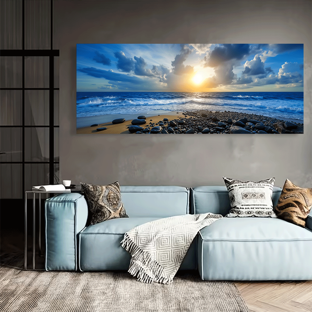1PC-Canvas poster Unframed Oce - Interior Design Studio 评论和价格